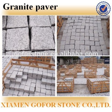 Cheap granite cobblestone paver