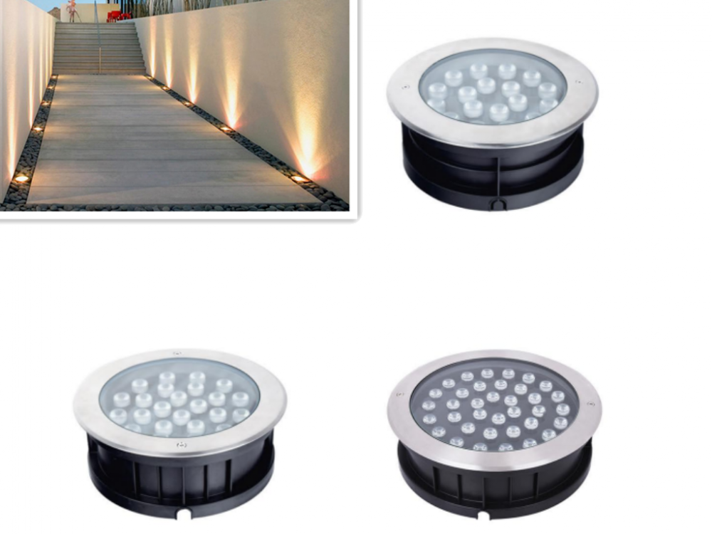 LED underground lights for open-air parks