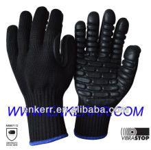 Rubber Anti-vibration Gloves, Safety Work Gloves,Work Gloves EN388