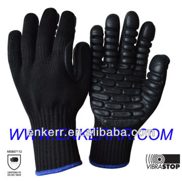Rubber Anti-vibration Gloves, Safety Work Gloves,Work Gloves EN388