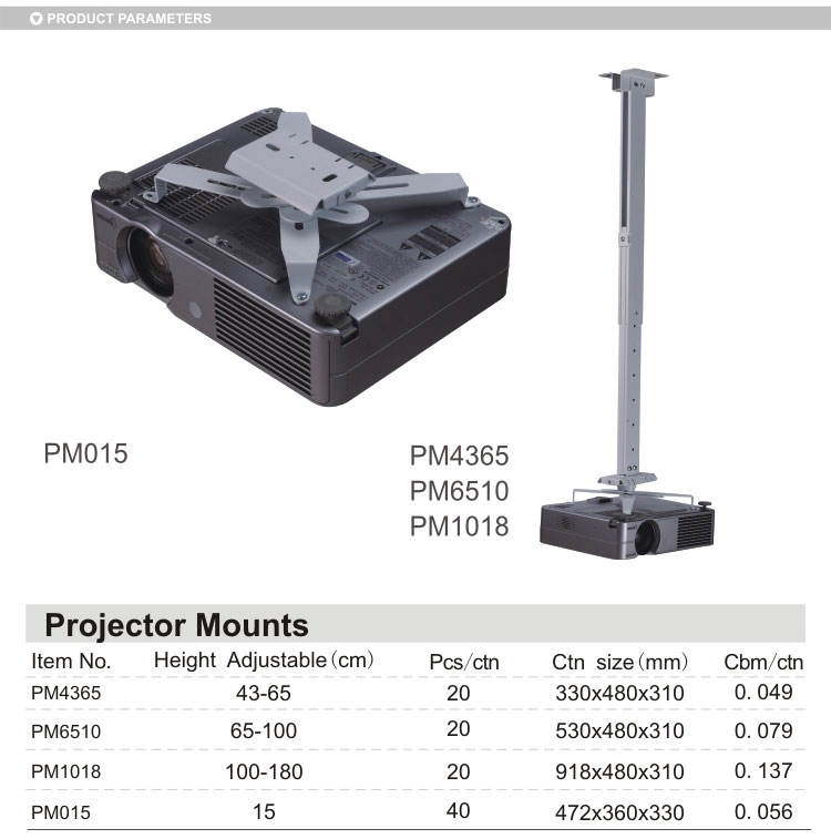 Ceiling Mount Motorized Projector Lift Retractable Ceiling Projector Lift Projector Mount
