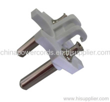 India Plug Insert With Hollow Brass Pins?