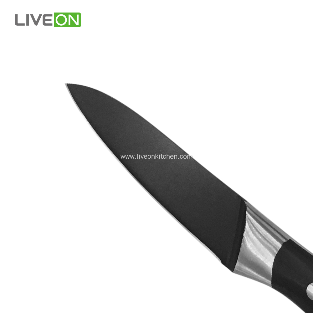 2 pcs Black Oxide Blade Knife Set