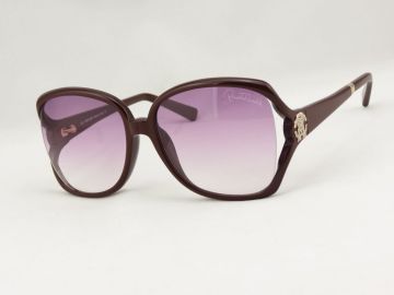 Wine Red Acetate Frame Red Gradient Resin Lens Roberto Cavalli Sun Glasses Rc 504s 66t