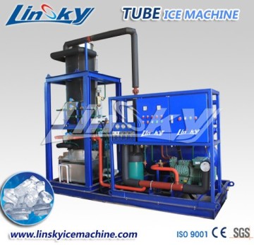 Energy saving 10 tons tube ice machine