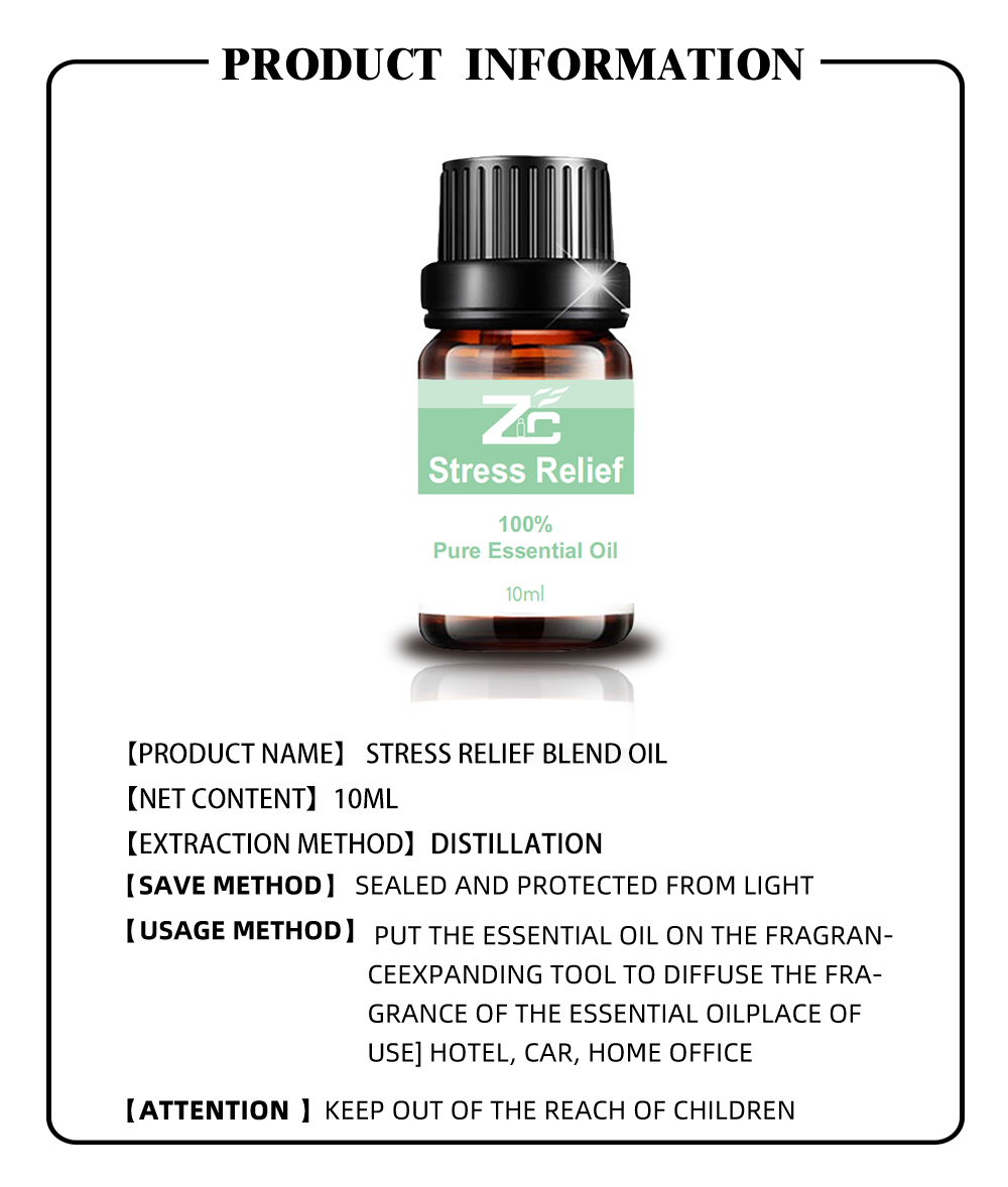 Popular New Products Stress Relieve Blend Essential Oil