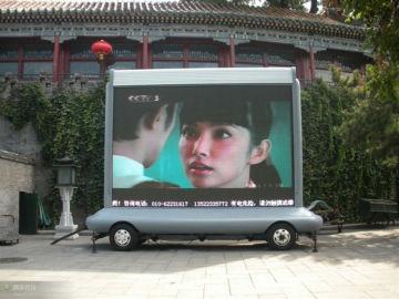 P10 car led billboard