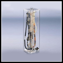 tall acrylic jewelry display box