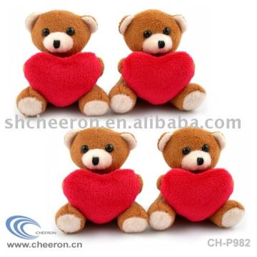 Plush valentine bear,stuffed valentine bear,valentine's toy