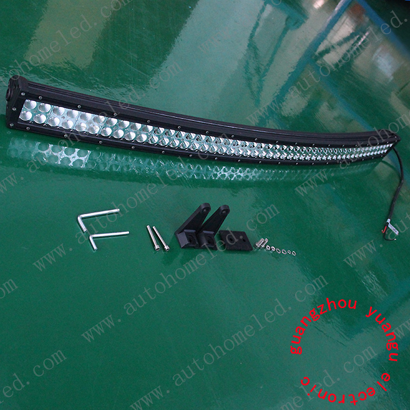 Curved LED 288W 50inch Vehichle Working Light Bar IP67