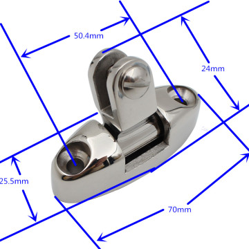 Deck hinge Stainless Steel Boat Accessories Marine Hardware universal swivel deck hinge for Boat fitting