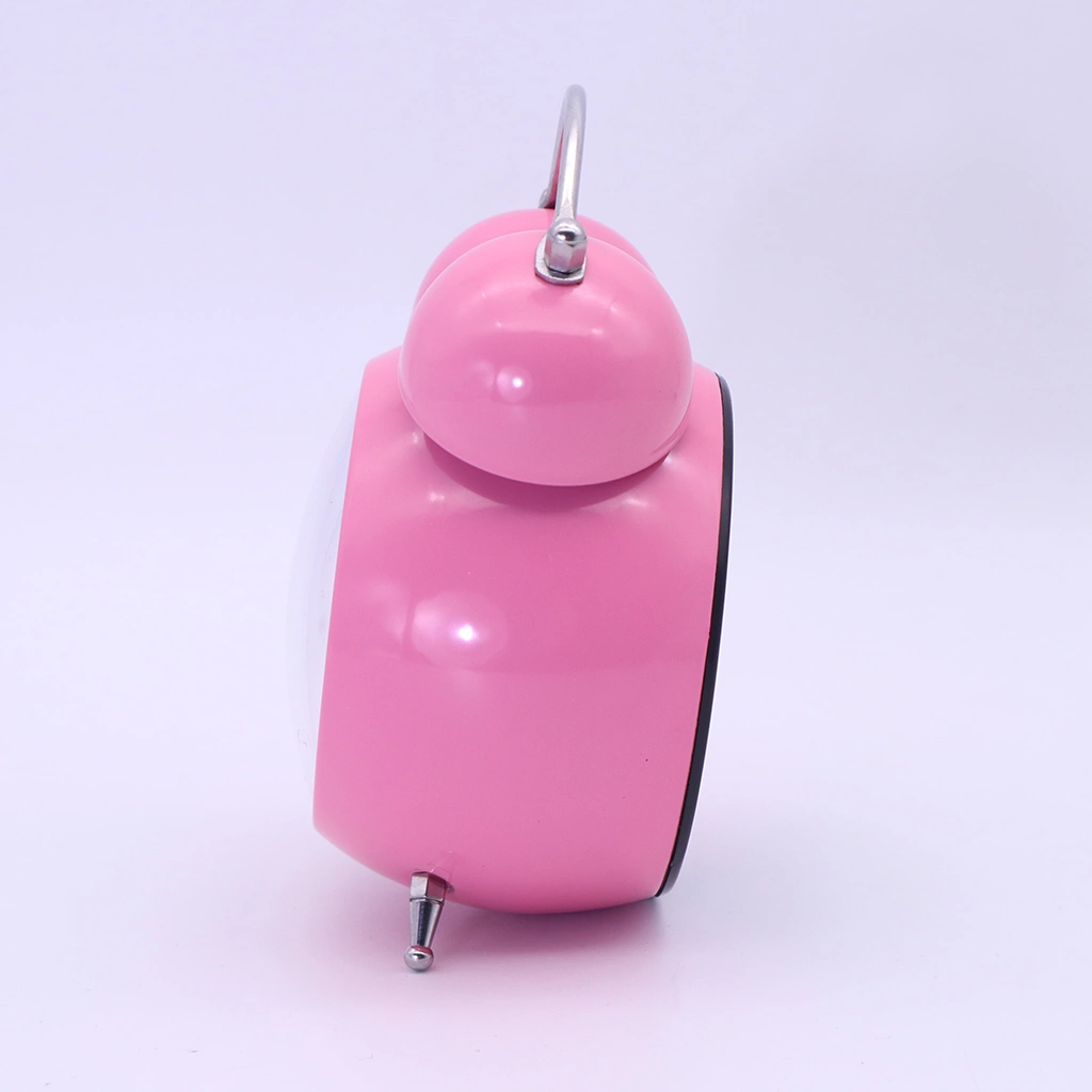 Pink Mini Alarm Clock Table Alarm Clock