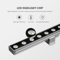 Projetor lâmpada wall washer led 18w 24 w