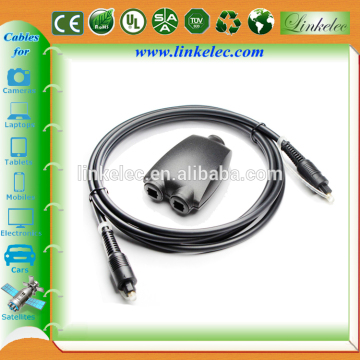 6ft Digital Audio Optical Fiber Optic Toslink Cable TosLink/Optical Audio Splitter