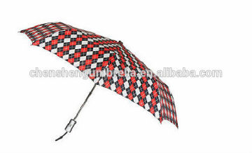 auto fold bright colored umbrella