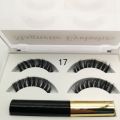 Wasserfester Eyeliner Magnetwimpern packen falsche Wimpern