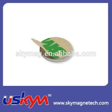 strong ndfeb 3m adhesive magnet