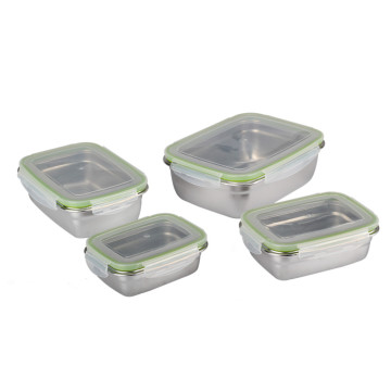 Stainless Steel Food Preservation Lunch Box Leak Proof