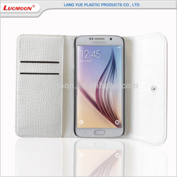 Alligator pattern wallet mobile phone leather case