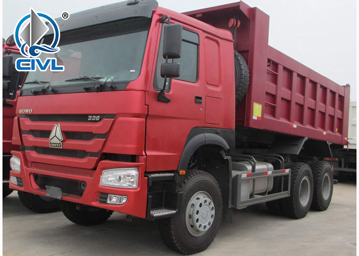 Stock Howo 6x4 16 14m3 Dump Truck