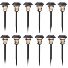 Solar Led Pathway Lawn Lights Garden Lights