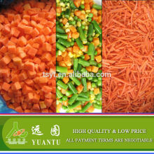 Good Flavor Frozen Diced Carrot From China Frozen Vegetables Manufacture
