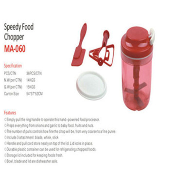 cheap stainless steel manual food chopper