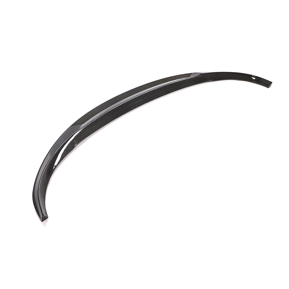 Modify Luxury Carbon Fiber Car Front Bumper Lip for Tesla Model Y Sport Utility 4-Door 2019-2021