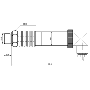 HAVC Brake Gas Liquid Steam Pressure Sensor