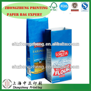 Flour Bag! Flour Paper Bag printed /Wheat Flour Packaging Bag 1kg/2.5kg/5kg