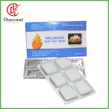 Fast light solid fuel fire lighter