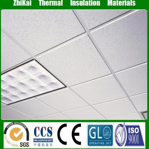 60x60 Mineral Ceiling Tiles/ fire resistant acoustic mineral wool board