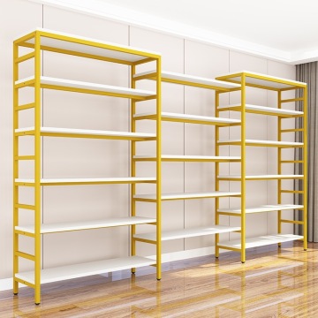 Spot wholesale simple bookshelf library reading room home study floor-standing multi-layer storage rack bookstore shelf