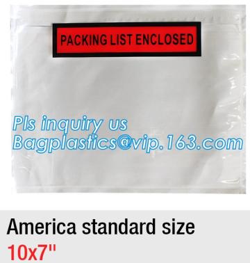 Fedex Packing List Courier Envelope Mail Bag, A5 size packing list kraft envelope courier bag, invoice waterproof packing list e