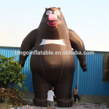 inflatable big bear cartoon