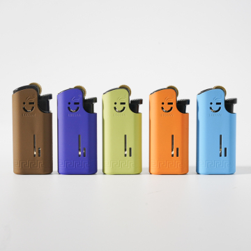 Flint Clip-on Mini Lighter with Metal Cover