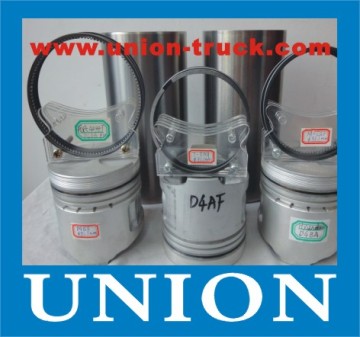 D4BF Piston for Hyundai, D4BF Piston Ring, D4BF Cylinder Liner Diesel Engine Parts for Hyundai