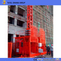 Polipasto de construcción Polipasto de pasajero de jaula doble de 2 toneladas (SC200 / 200)