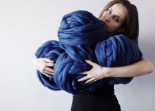 Arm Knitting DIY Weaving Super Chunky Wool Yarn, Hand Knitting