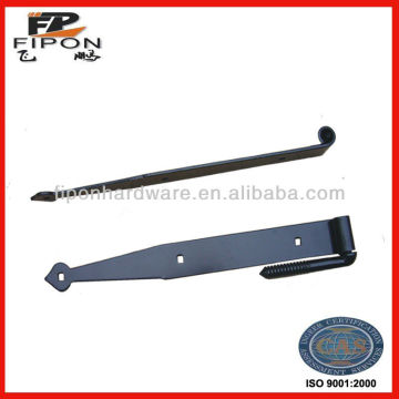Black Coated Pintle Hinge/T hinge/Shed Door Hinge/T Hinge
