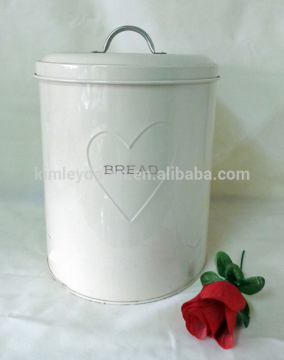 Embossed logo bread bin bread box bread storage container
