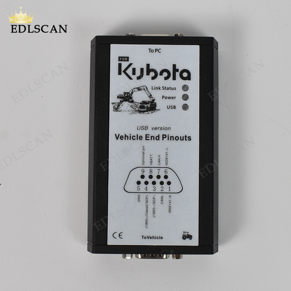 For Kubota no software Diagmaster For Takeuchi Python interface DIAGNOSTIC KIT (PYTHON)