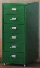 Metal Multilayer Drawer Trolley