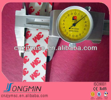 strong 3M tape custom rubber magnet