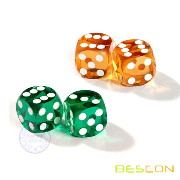 Precisión profesional de alta calidad Dice Casino Dice 16 mm