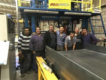 I /H beam welding line