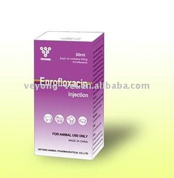 Enrofloxacin injection for veterinary