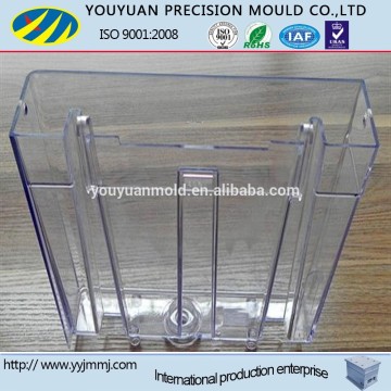 rectangular clear injection mold acrylic box