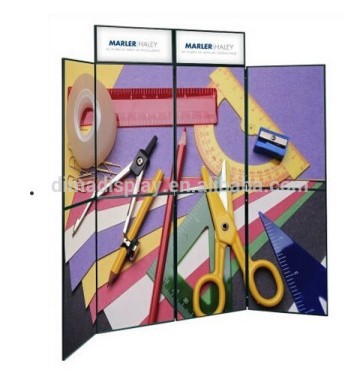 DM Aluminum folding screen walls,panel display wall folding for advertising