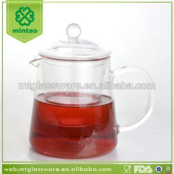 Popular personalized oriental style glass infusion glass tea pots